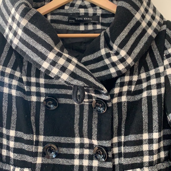 Zara black and white jacket - Picture 2 of 4